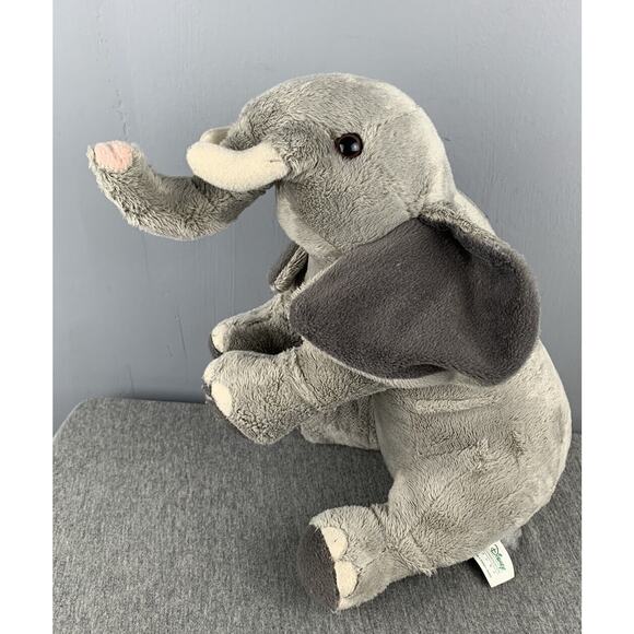 Disney Worldwide Conservation Fund Gray African Elephant Plush Stuffed Animal 14 - Picture 1 of 6